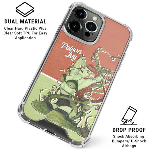 DC Comics Bombshells Poison Ivy iPhone 16 Pro Clear Case